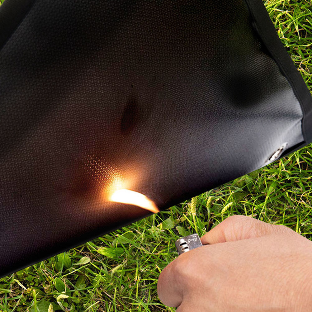 Fire Blanket Kitchen - Fiberglass Fireproof Blanket Heat Resistant Fireblanket