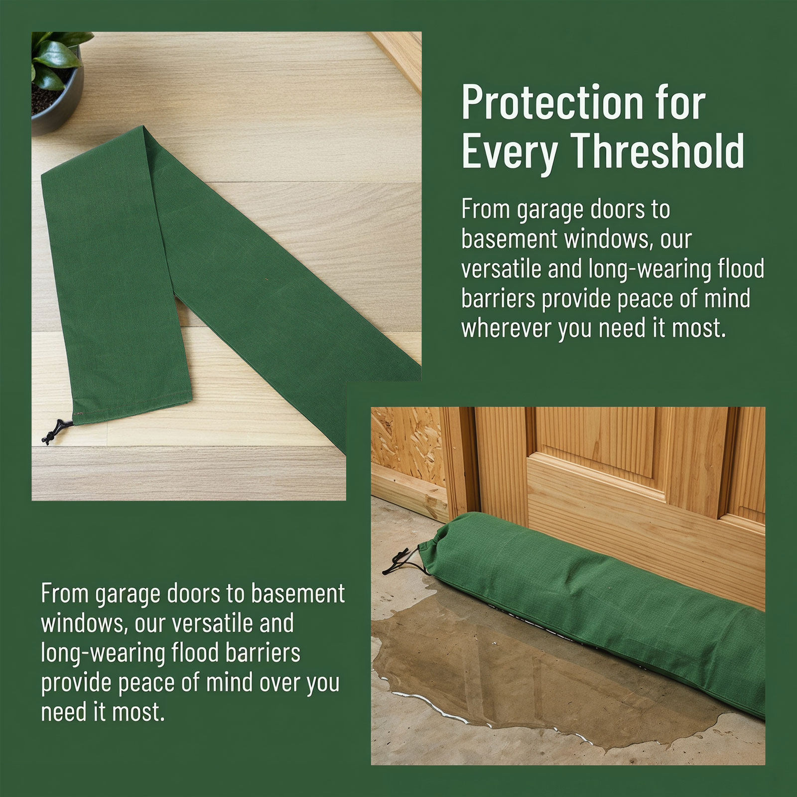 3Pcs Reusable Flood Barrier Sa - đánh giá và giá Flood Barrier Bag