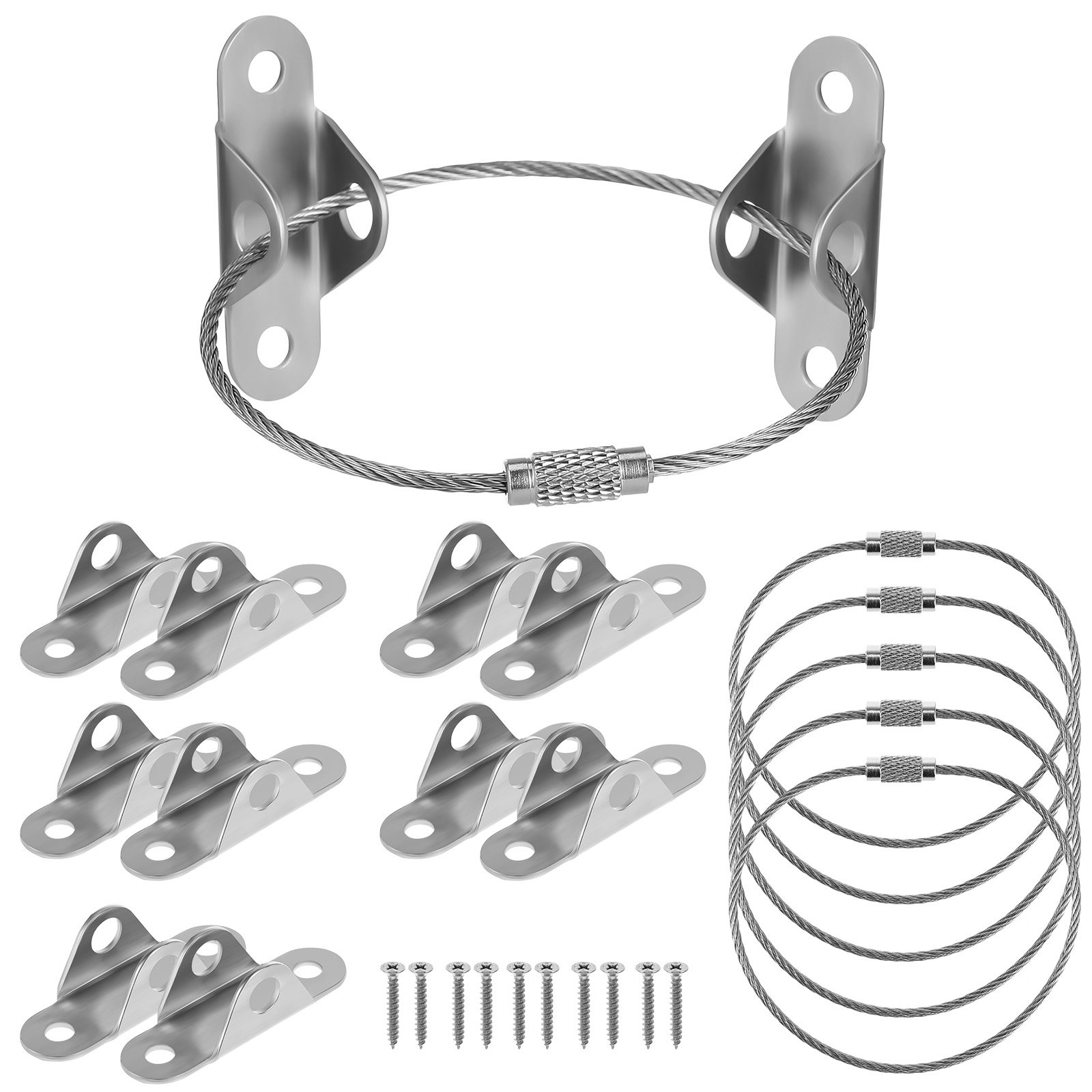 6Sets Secure Furniture to Wall - đánh giá và giá Earthquake Anchor Strap