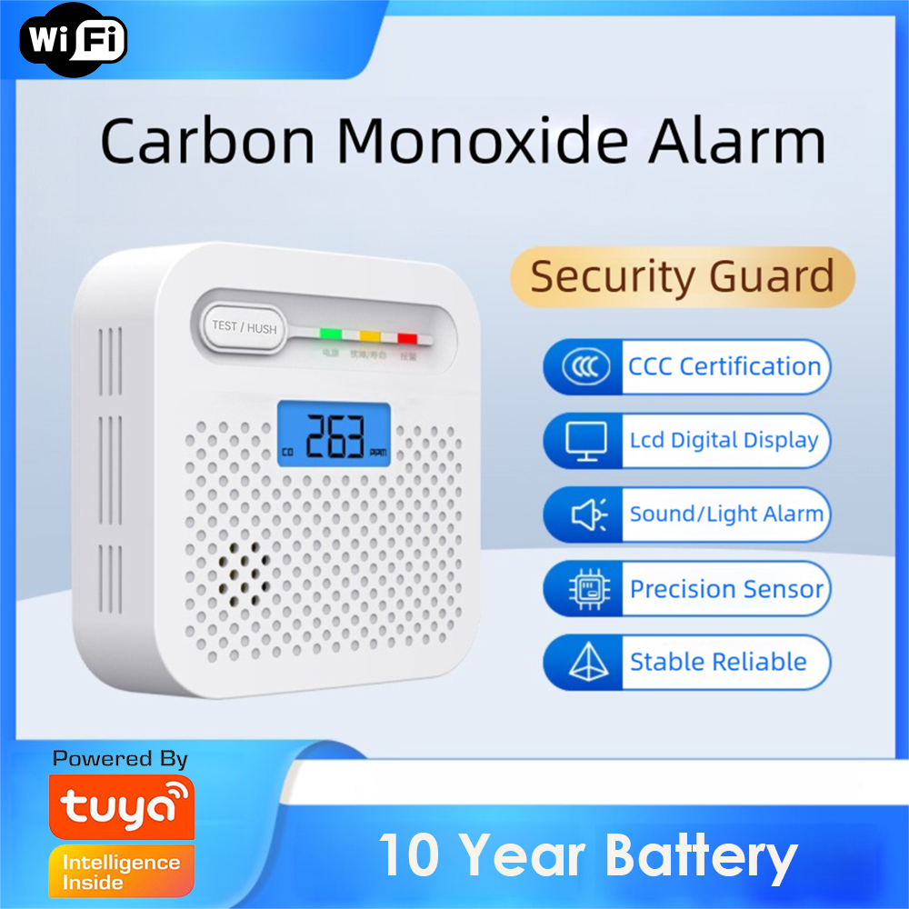 Tuya Smart WiFi CO Detector LC - đánh giá và giá Co Detector Plug