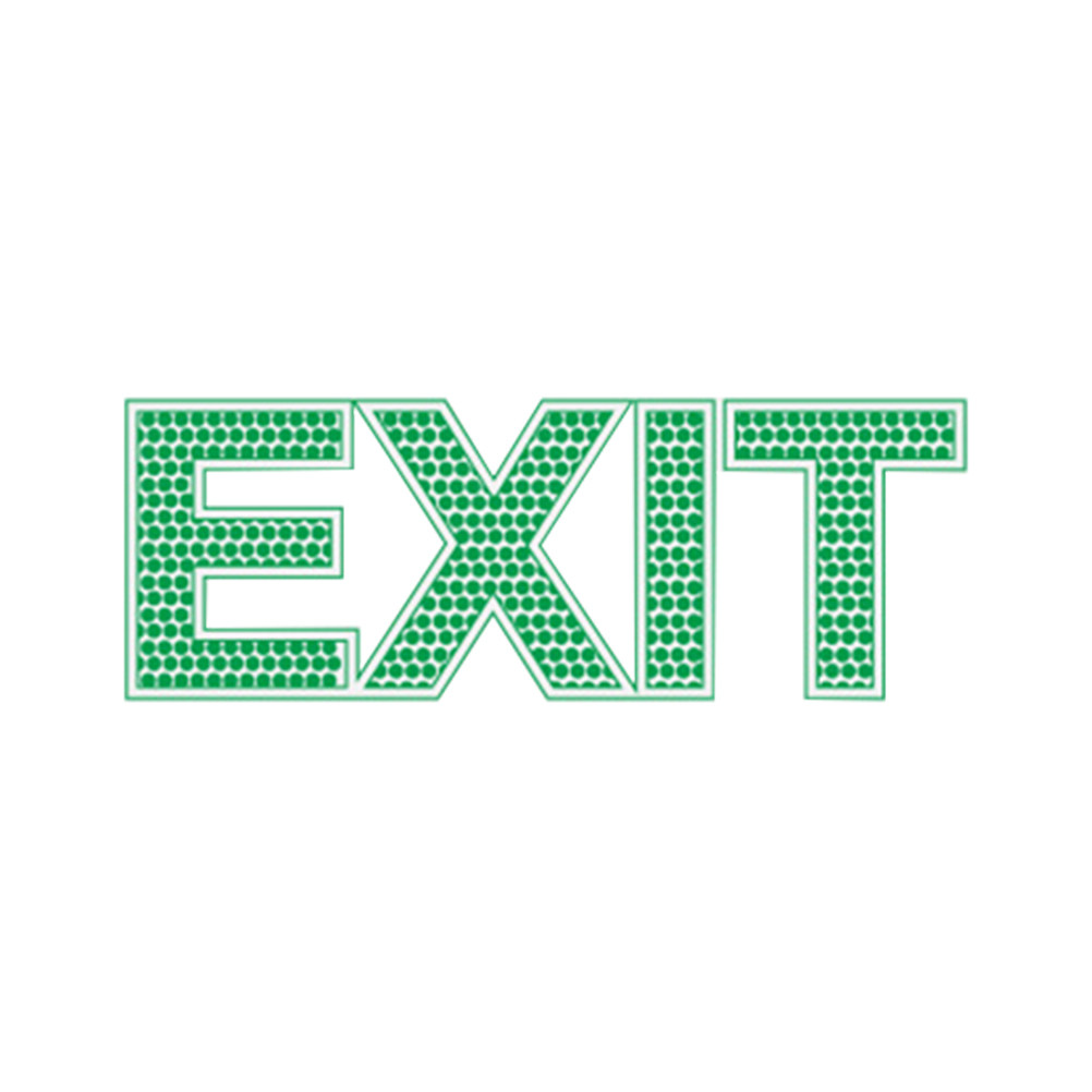 Exit Wall Sticker Luminous Eme - đánh giá và giá Emergency Exit Sign
